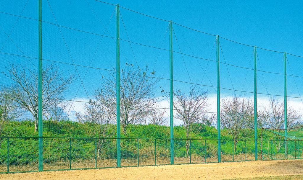 3390円 最大69%OFFクーポン KANEYA カネヤ 防球フェンス用シングルネット 取付ロープ付 フェンスH2m×W3m向 KB-2000N 約195cm×295cm